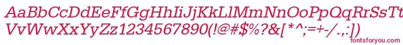 UrwegyptiennetOblique Font – Red Fonts