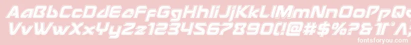 fuente Usangelbevelital – Fuentes Blancas Sobre Fondo Rosa