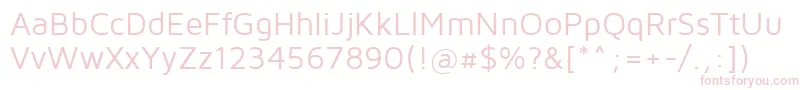 MavenProRegular Font – Pink Fonts