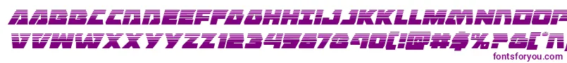 Eaglestrikehalfital-fontti – violetit fontit