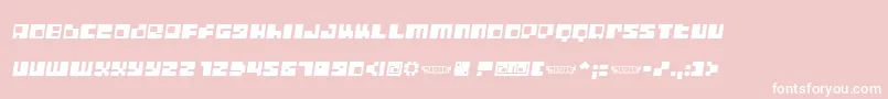 Digilfs Font – White Fonts on Pink Background
