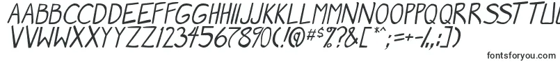 MangaSpeak2Italic Font – Fonts for Microsoft Office