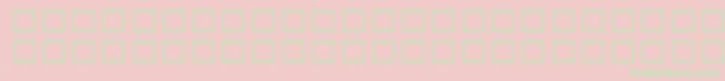 NamohSinmyungjoExthanja Font – Green Fonts on Pink Background