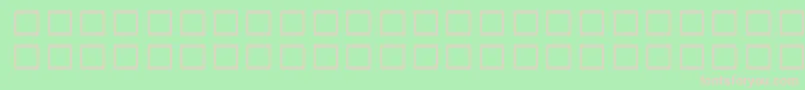 NamohSinmyungjoExthanja Font – Pink Fonts on Green Background