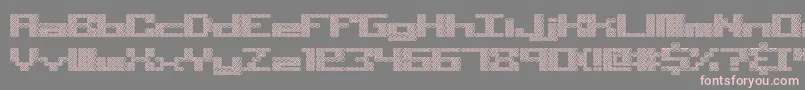 Подробнее о шрифте Knot Шрифт Knot – розовые шрифты на сером фоне