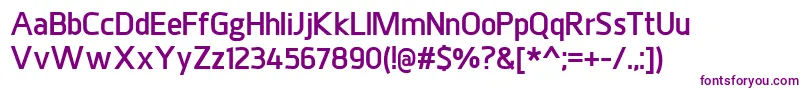 JuhlExtrabold-fontti – violetit fontit valkoisella taustalla