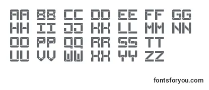Обзор шрифта SquareWood7