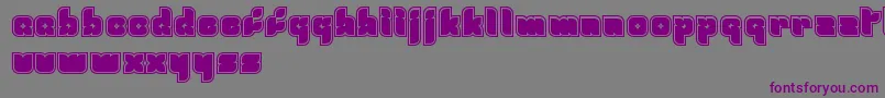 FreshMint Font – Purple Fonts on Gray Background