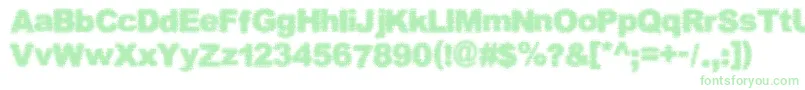 Staticbuzz Font – Green Fonts