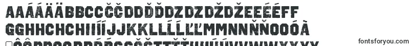 OctinvintageablRegular-Schriftart – slowakische Schriften