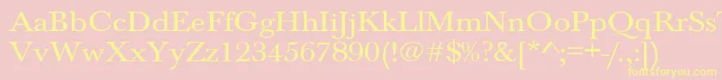 More about Jason1 Font Jason1 Font – Yellow Fonts on Pink Background