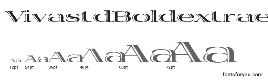 VivastdBoldextraextended Font Sizes