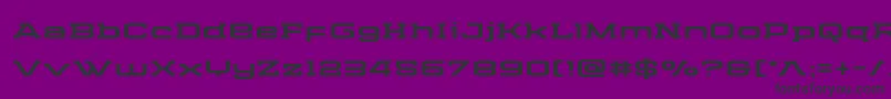 Cydoniacenturyexpand Font – Black Fonts on Purple Background