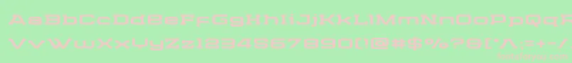 Cydoniacenturyexpand Font – Pink Fonts on Green Background