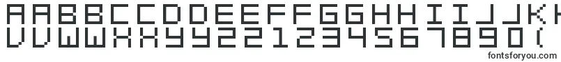 Шрифт SwftV02 – блочные шрифты