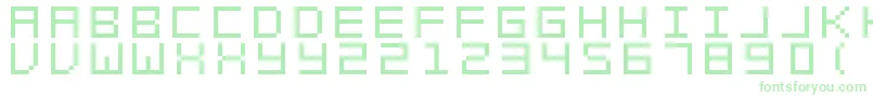 SwftV02 Font – Green Fonts on White Background