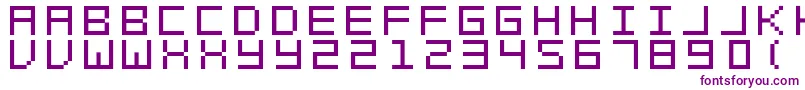 フォントSwftV02 – 紫色のフォント