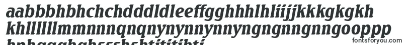Шрифт SeagullBoldItalic – сесото шрифты