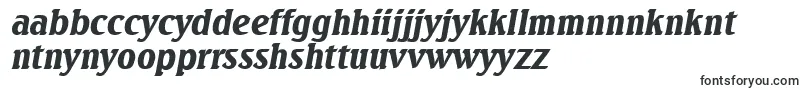 SeagullBoldItalic-Schriftart – ruandische Schriften