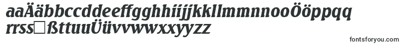Шрифт SeagullBoldItalic – немецкие шрифты