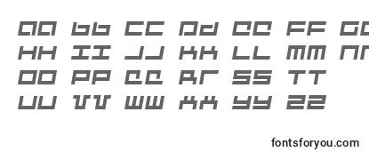 MechaItalic Font