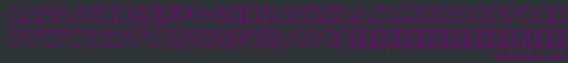 Подробнее о шрифте Webpressbold Шрифт Webpressbold – фиолетовые шрифты на чёрном фоне