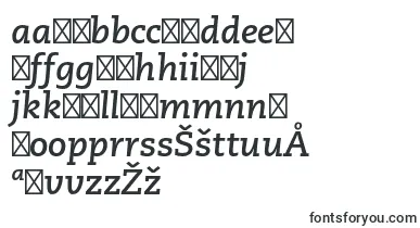 CaecilialtstdBolditalic font – latvian Fonts