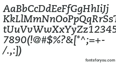 CaecilialtstdBolditalic font – Microsoft PowerPoint Fonts