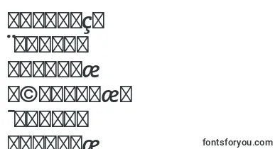 CaecilialtstdBolditalic font – chinese Fonts (simplified)
