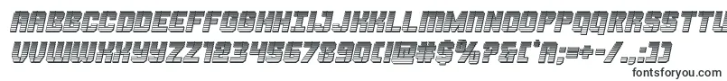 Thundertrooperchromeital-Schriftart – Schriften für Adobe Reader