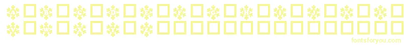 Snowycaps Font – Yellow Fonts