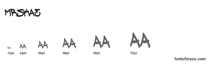 MrSkae Font Sizes