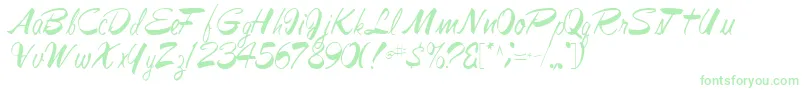 Jesabellfont72Regular Font – Green Fonts