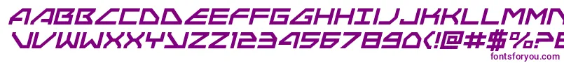 Neonavyital Font – Purple Fonts on White Background
