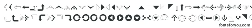 Simpledirectionarrows Font – Shape Fonts
