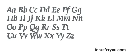 LeksaproExtraboldItalic Font