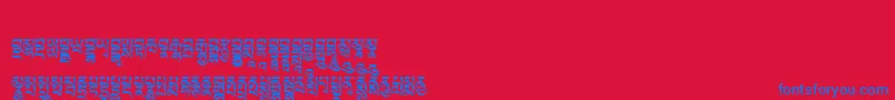 Weitere Informationen zur Tibetanmachineweb5-Schriftart Tibetanmachineweb5-Schriftart – Blaue Schriften auf rotem Hintergrund