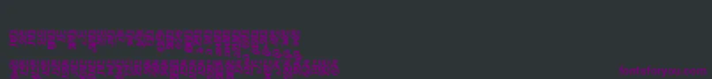 Tibetanmachineweb5 Font – Purple Fonts on Black Background