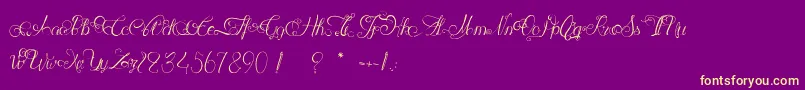 More about FabulousVikings Font FabulousVikings Font – Yellow Fonts on Purple Background
