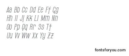 SfGothicanOblique Font