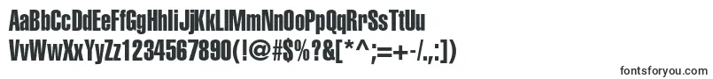Aglettericaextracompressedc-fontti – OTF-fontit