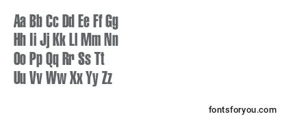 Обзор шрифта Aglettericaextracompressedc