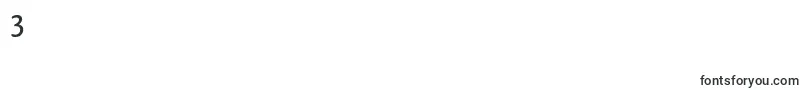 QlassikTb Font – Fonts for Digit 3