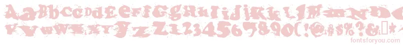 Incantationone Font – Pink Fonts on White Background