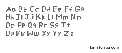 RyuCutted Font