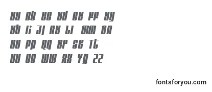 GlareItalic-fontti