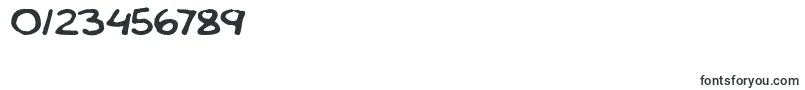 FaceFront Font – Fonts for Numbers and Digits