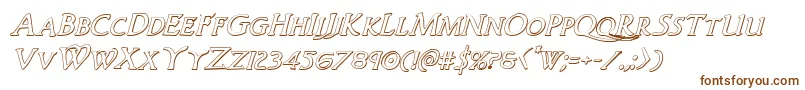 Woodgod3Dital Font – Brown Fonts