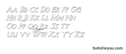 Woodgod3Dital Font