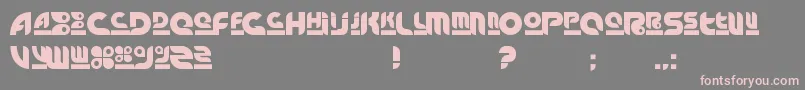 Arnstylo Font – Pink Fonts on Gray Background